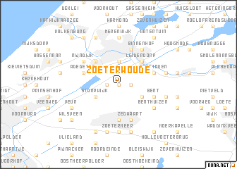 map of Zoeterwoude