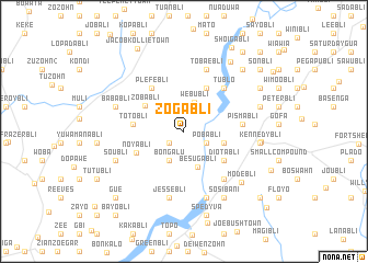 map of Zogabli