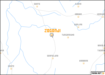 map of Zogonji