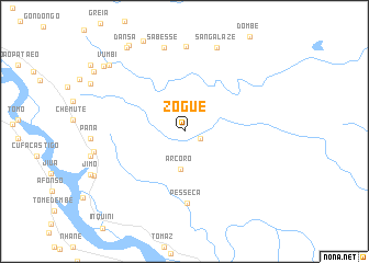 map of Zogue