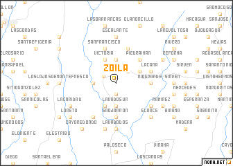 map of Zoila