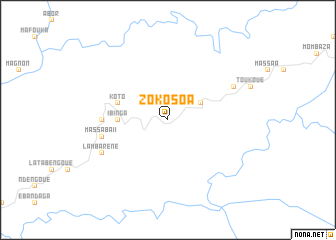 map of Zokosoa