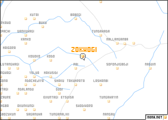 map of Zokwogi