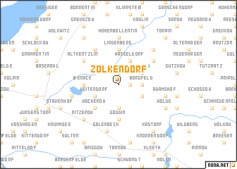 map of Zolkendorf