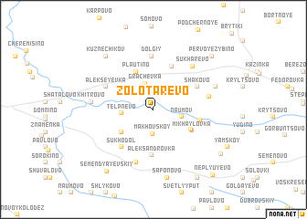 map of Zolotarëvo