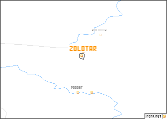 map of Zolotar\