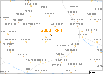 map of Zolotikha