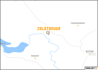 map of Zolotoruda