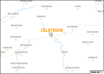 map of Zolotovka