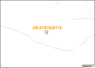 map of Zolotoye Ust\