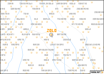 map of Zolo