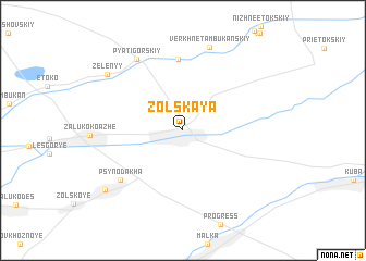 map of Zol\