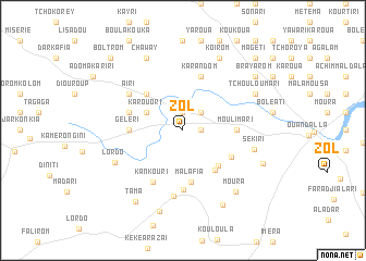 map of Zol