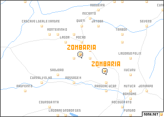 map of Zombaria