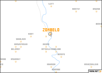 map of Zombelo