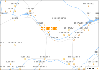map of Zomnogo