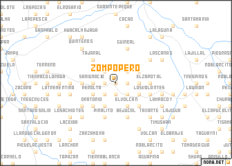 map of Zompopero