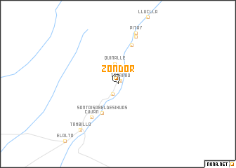 map of Zondor