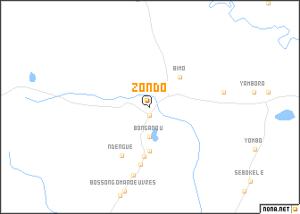 map of Zondo