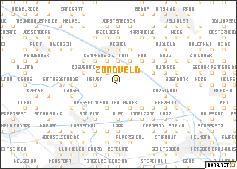 map of Zondveld