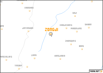 map of Zongji
