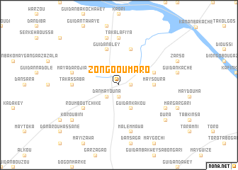 map of Zongo Oumaro