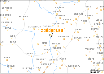 map of Zongopleu