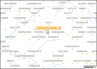 map of Zongouna Aza