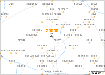map of Zongo