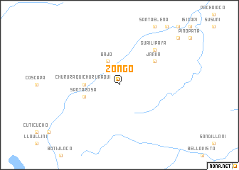 map of Zongo