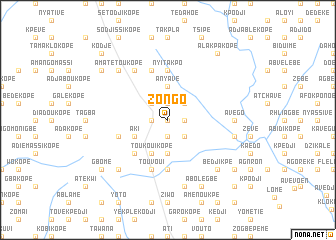 map of Zongo