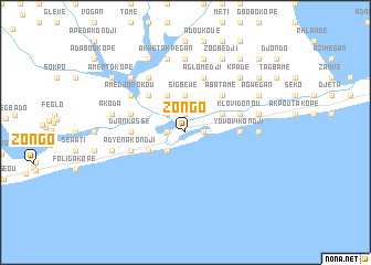 map of Zongo