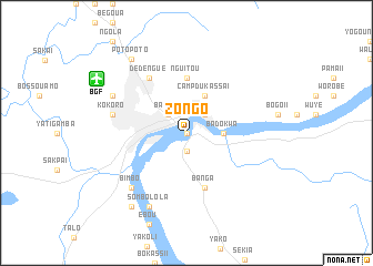 map of Zongo