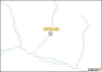 map of Zongxoi