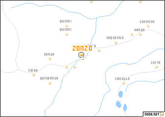 map of Zonzo