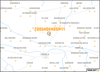 map of Zoödhókhos Piyí