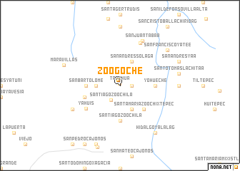 map of Zoogoche