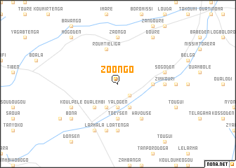 map of Zoongo