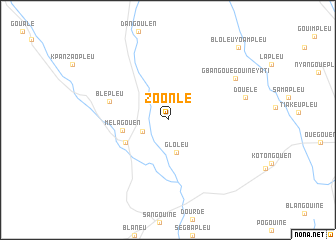 map of Zoonlé