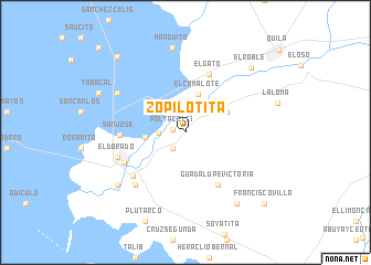 map of Zopilotita