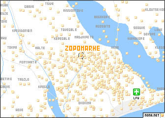 map of Zopomarhé