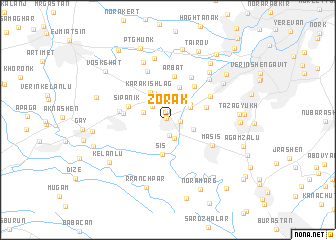 map of Zorak