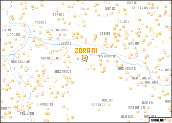 map of Zorani