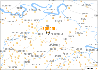 map of Zorani