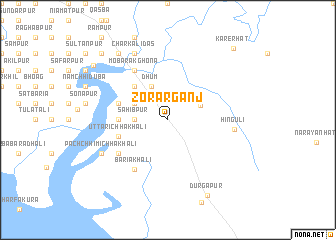 map of Zorārganj