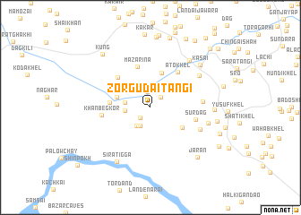 map of Zor Gudai Tangi