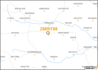 map of Zornitsa