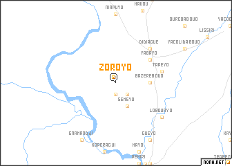 map of Zoroyo