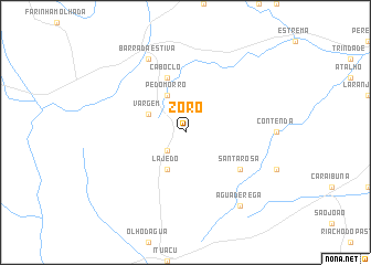 map of Zoro