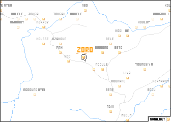 map of Zoro